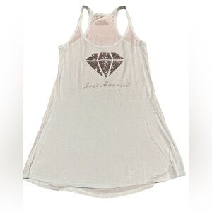 Victoria Secret Just Married top Sleeveless Color‎ Light blue women's Size L